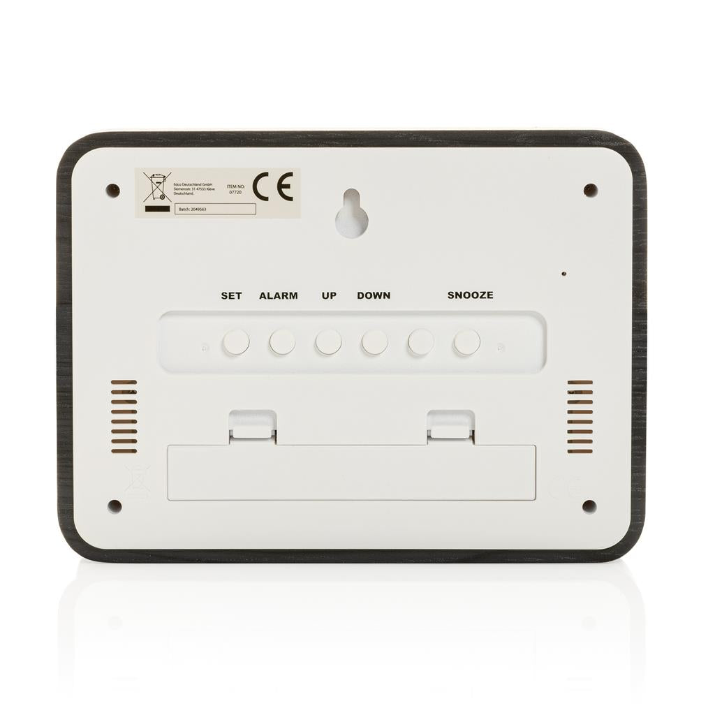 Grundig weatherstation alarm and calendar - illuminated