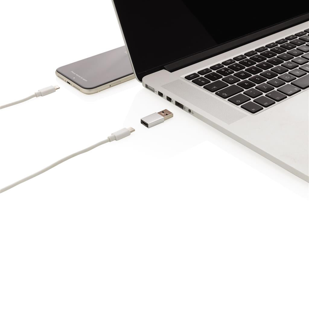 USB A to USB C adapter - illuminated