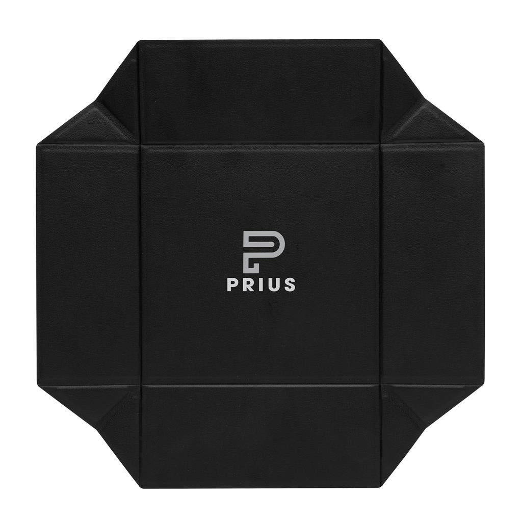 Swiss Peak RCS recycled PU foldable magnetic storage tray - illuminated