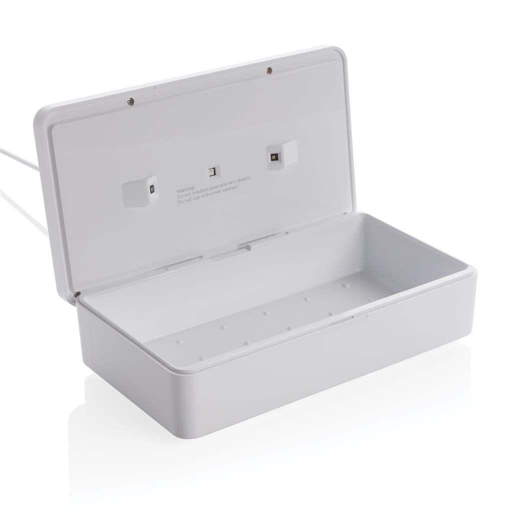 UV-C steriliser box - illuminated