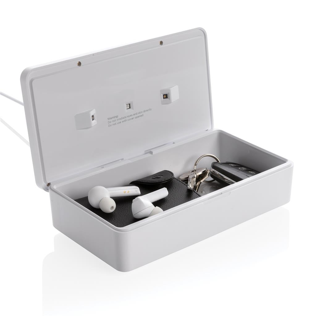 UV-C steriliser box - illuminated