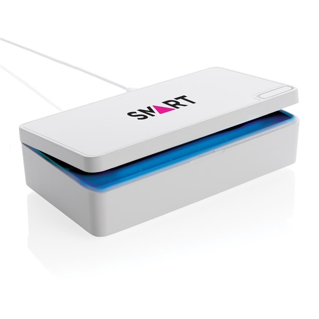 UV-C steriliser box - illuminated