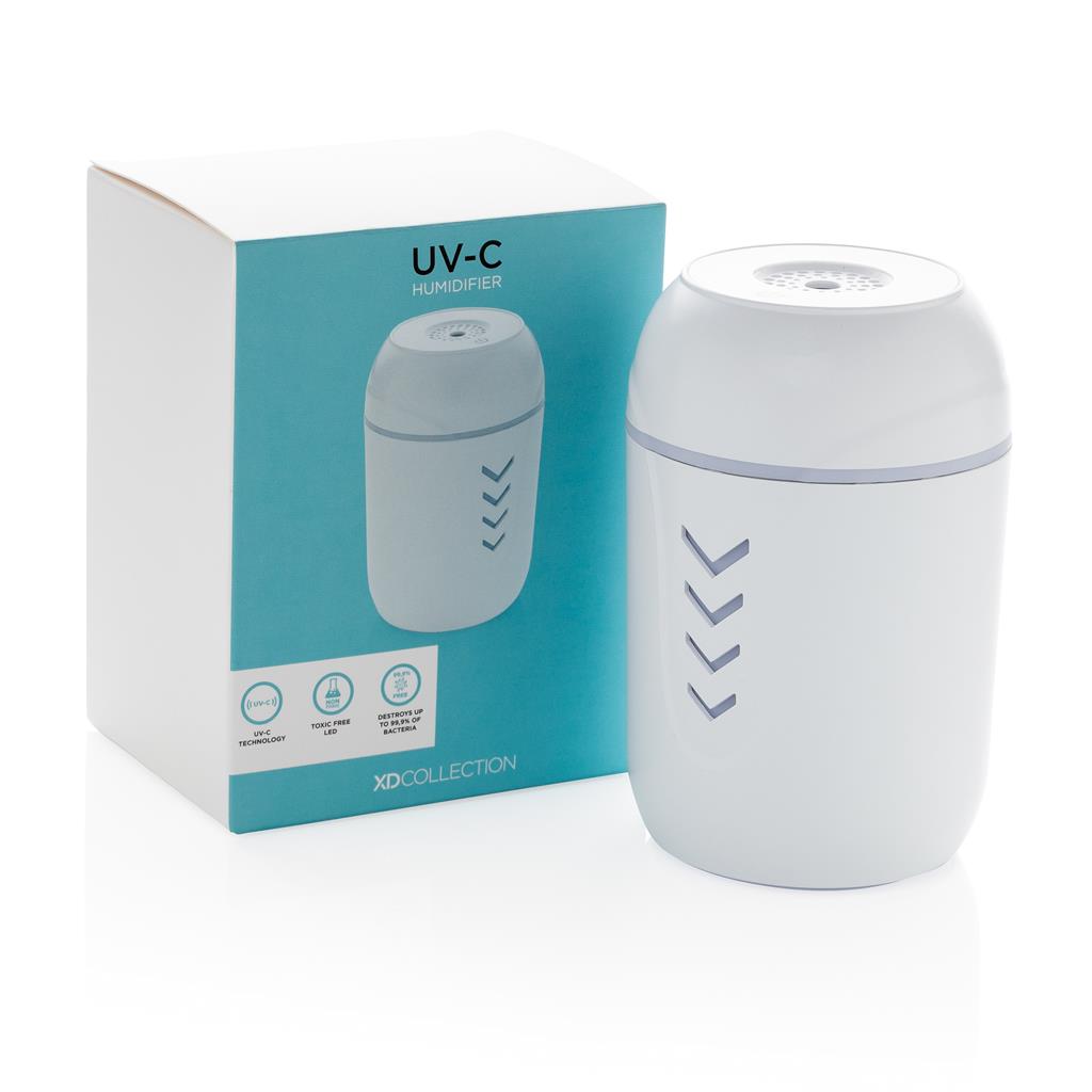 UV-C humidifier - illuminated