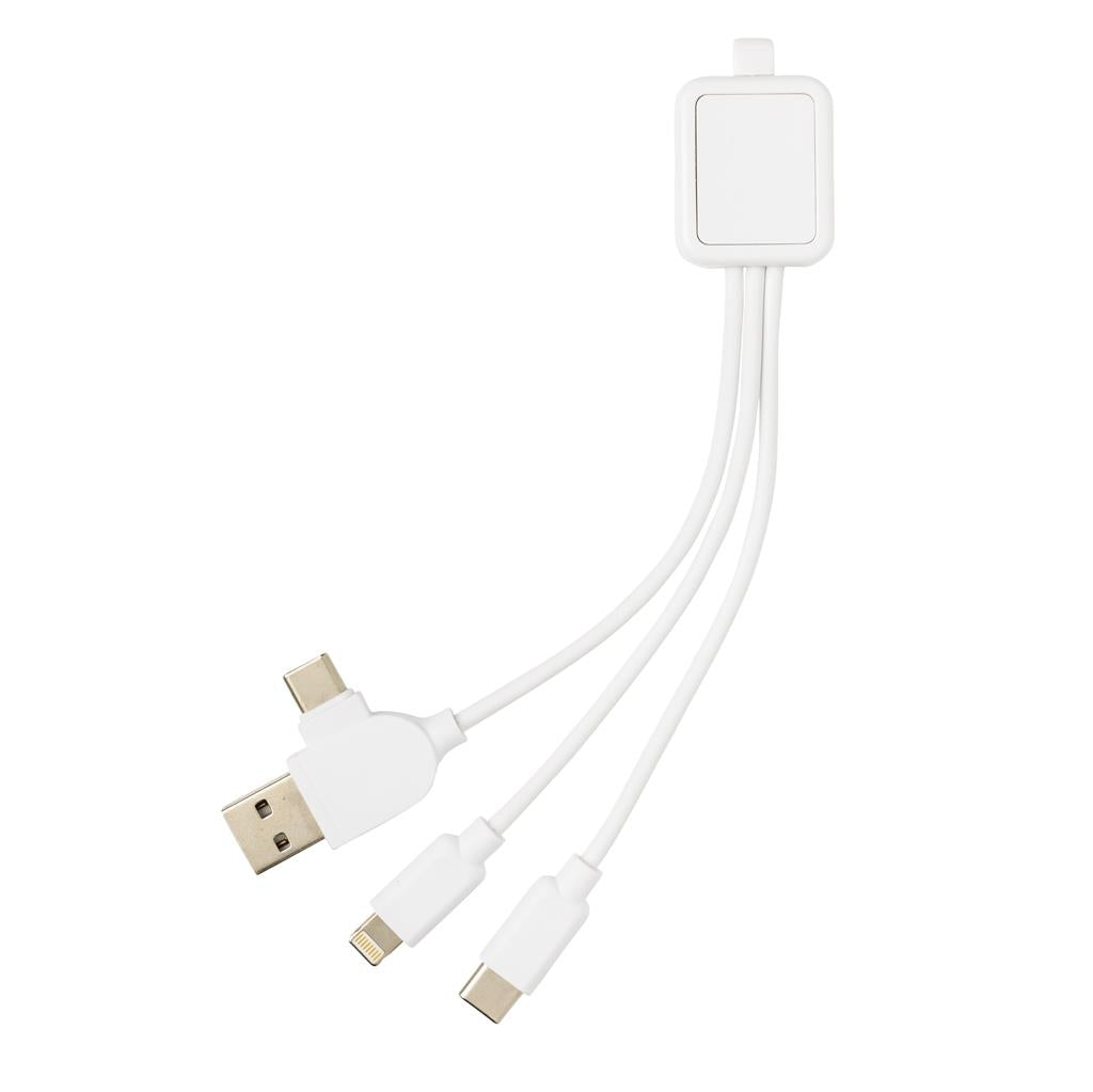 6-in-1 antimicrobial cable - illuminated