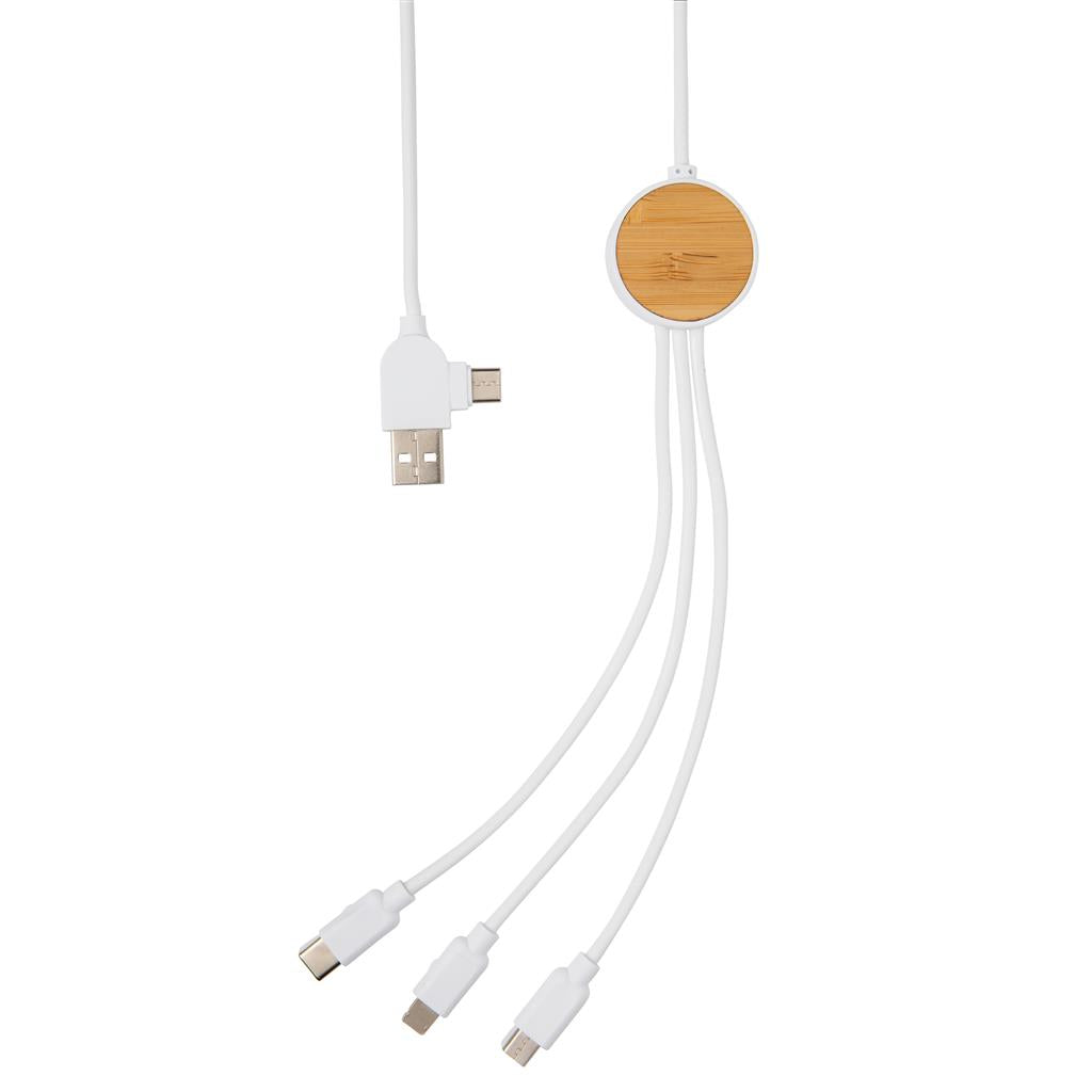 RCS recycled plastic Ontario 6-in-1 cable - illuminated
