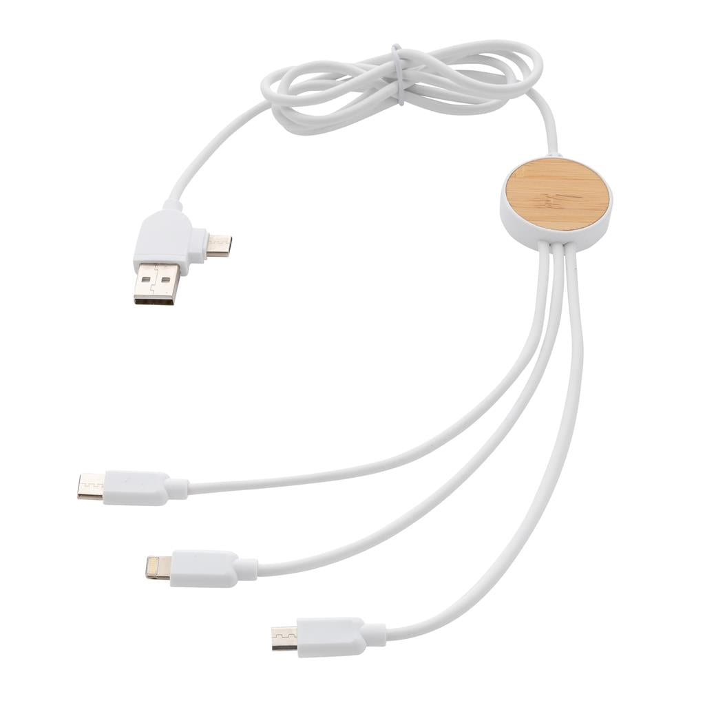 RCS recycled plastic Ontario 6-in-1 cable - illuminated