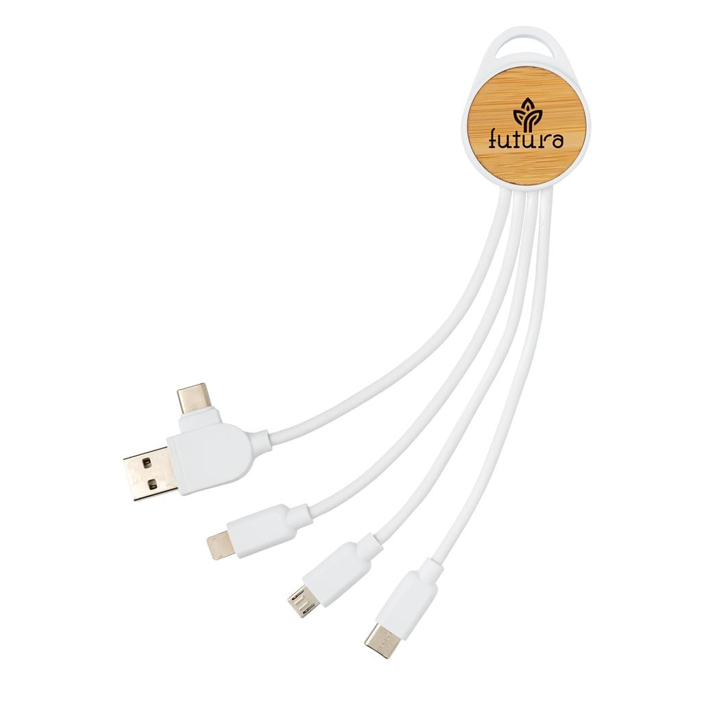 RCS recycled plastic Ontario 6-in-1 round cable - illuminated