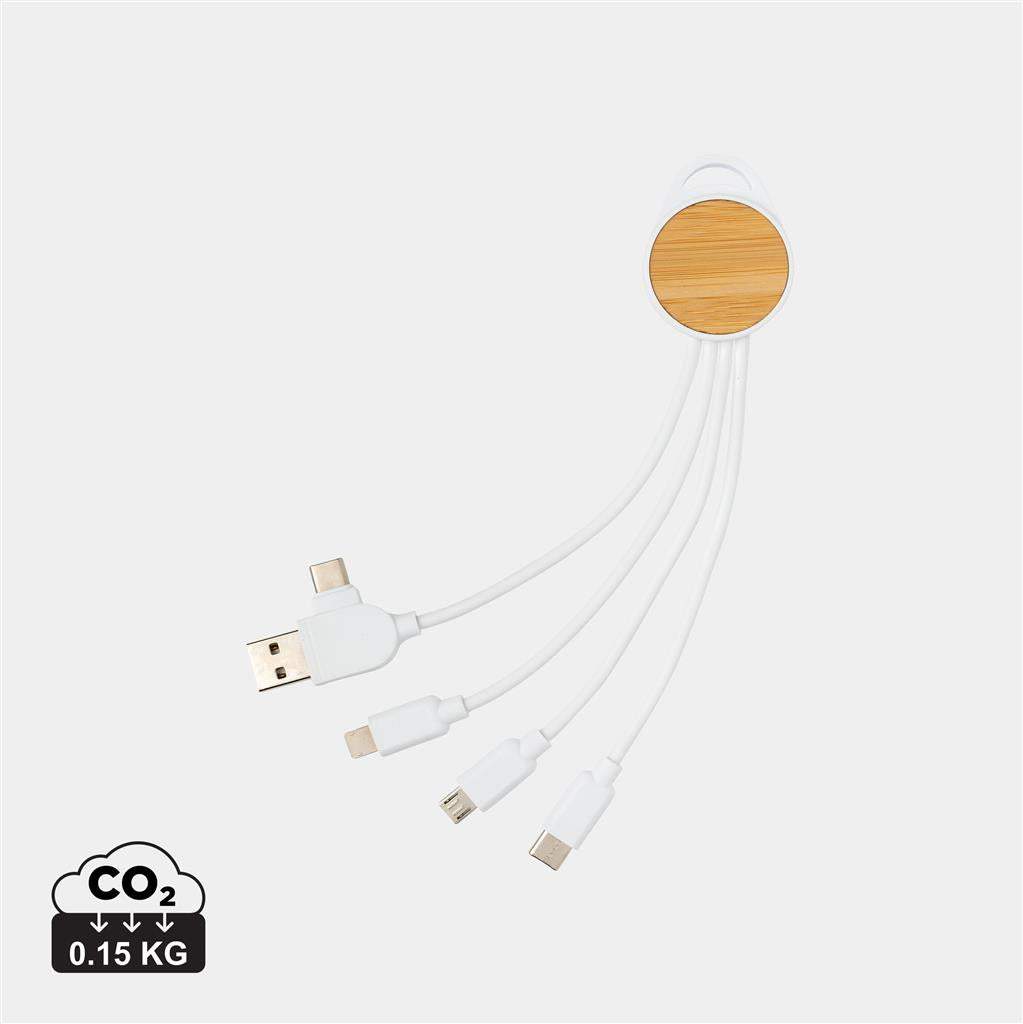 RCS recycled plastic Ontario 6-in-1 round cable - illuminated