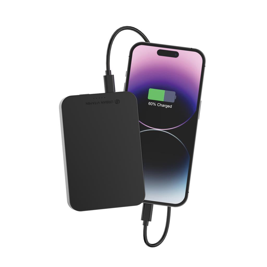 Urban Vitamin Compton RCS plastic/alu 10.000 mah powerbank - illuminated