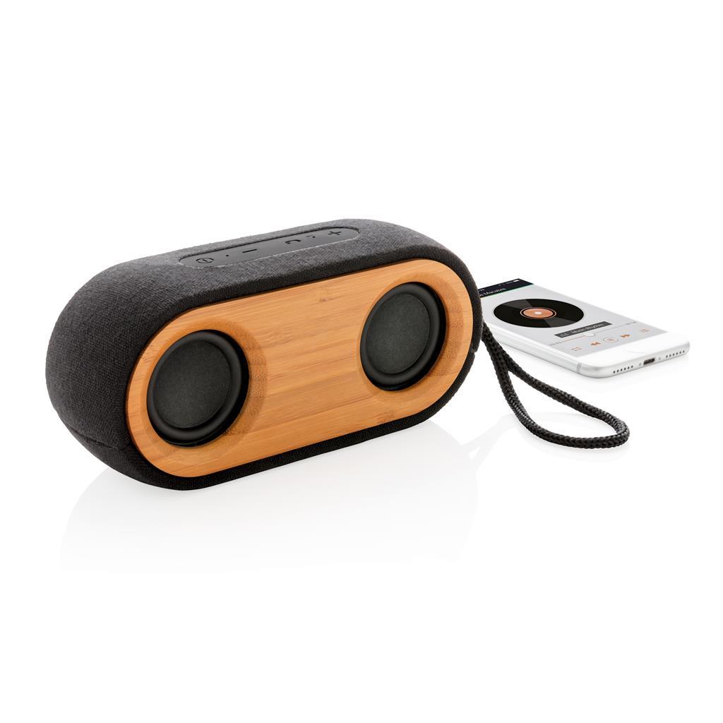Bamboo X double speaker - illuminated