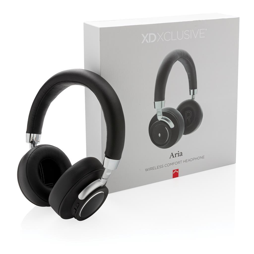 Aria Wireless Comfort Headphones - illuminated