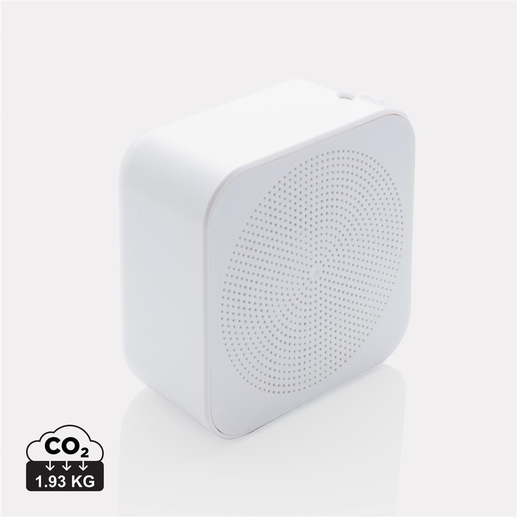 3W antimicrobial wireless speaker - illuminated