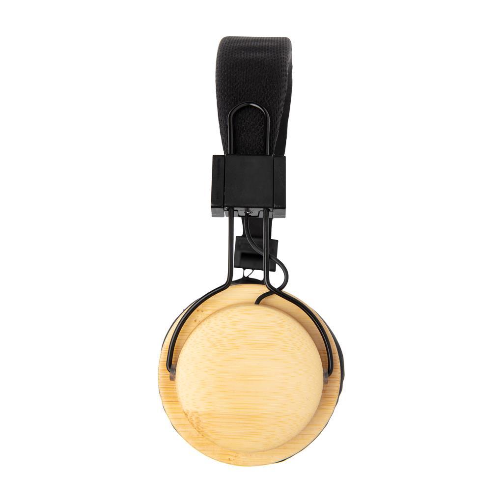 Bamboo wireless headphone - illuminated
