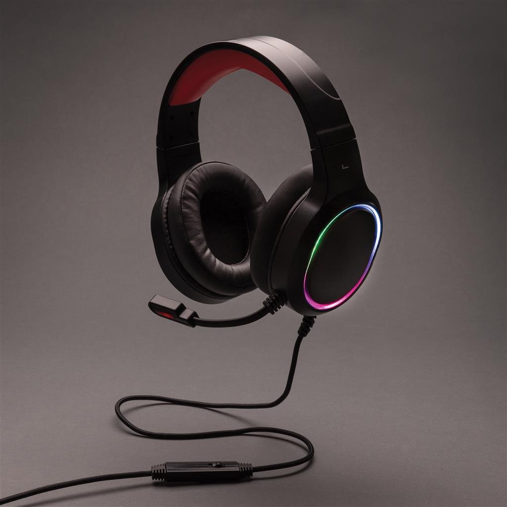 RGB gaming headset - illuminated