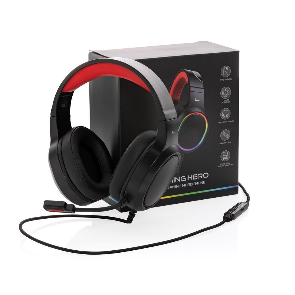 RGB gaming headset - illuminated