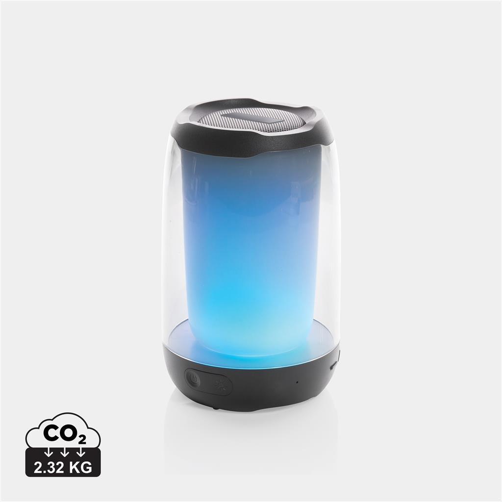 RCS recycled plastic Lightboom 5W speaker - illuminated