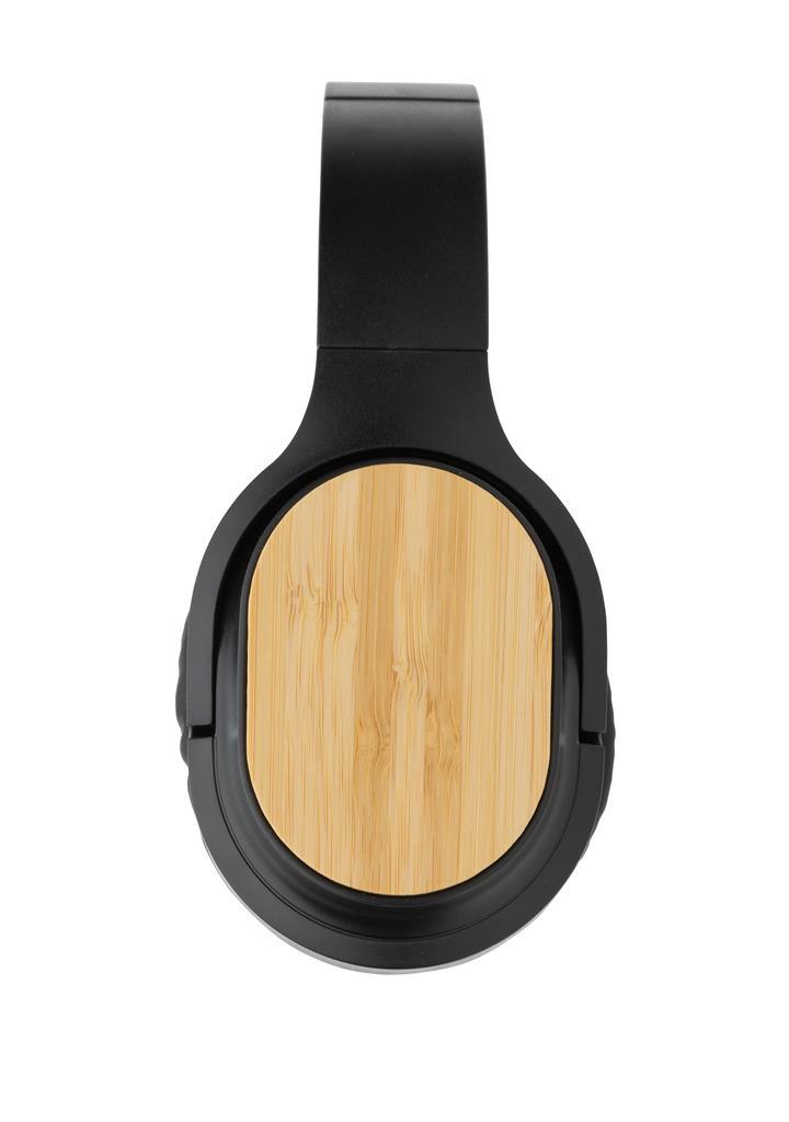 RCS and bamboo Elite Foldable wireless headphone - illuminated
