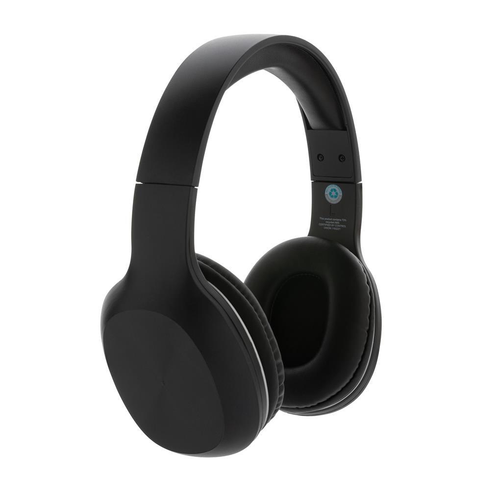 RCS recycled plastic JAM wireless headphone - illuminated