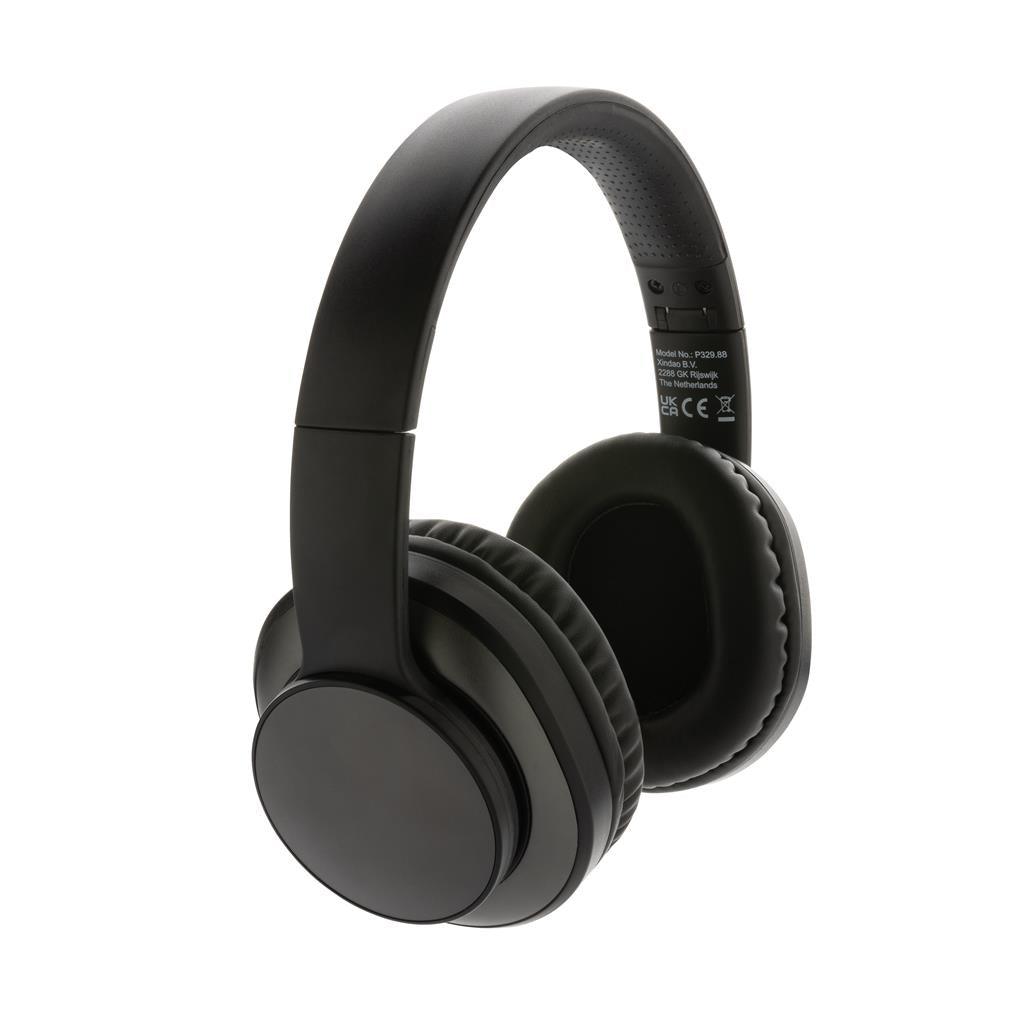 Terra RCS recycled aluminium wireless headphone - illuminated
