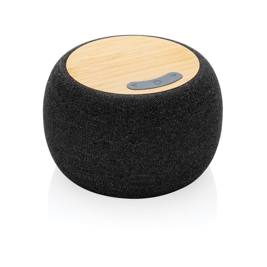 RCS Rplastic/PET and bamboo 5W speaker - illuminated