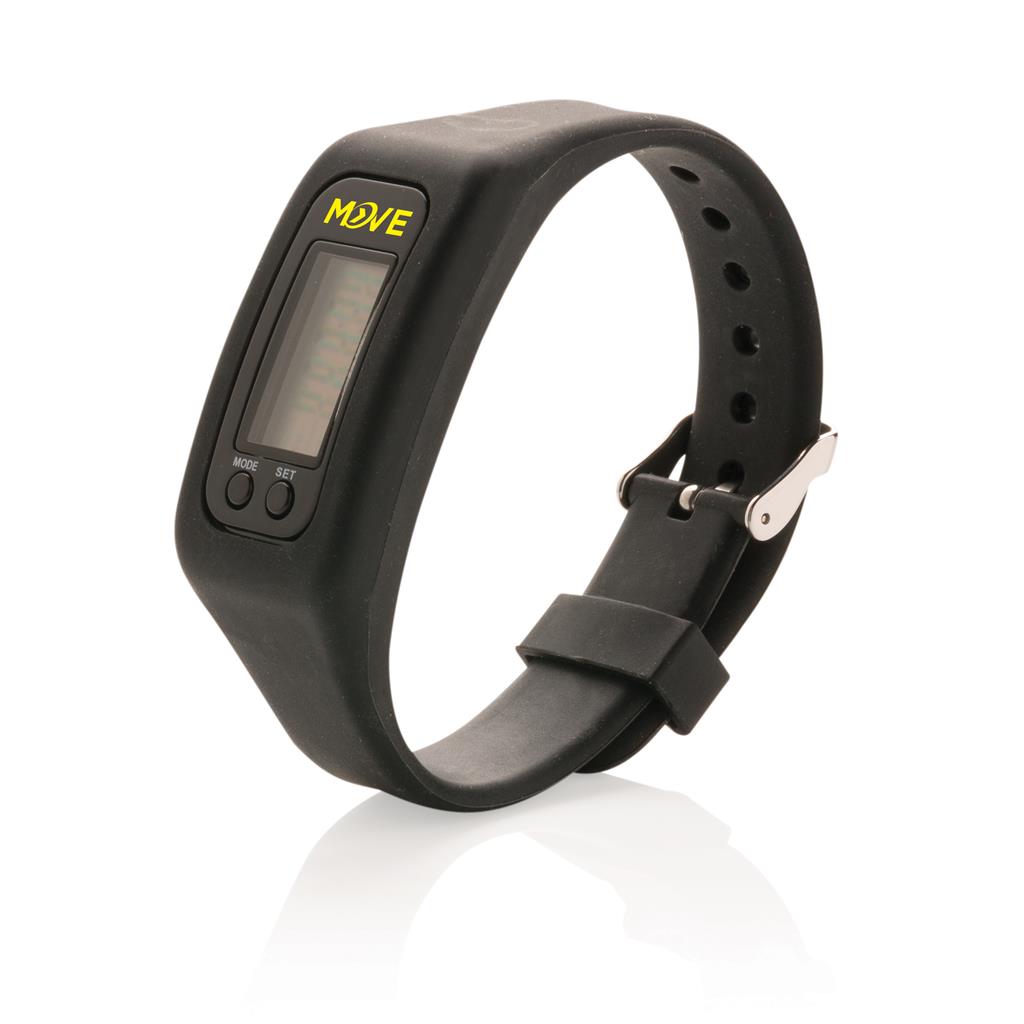 Pedometer bracelet - illuminated