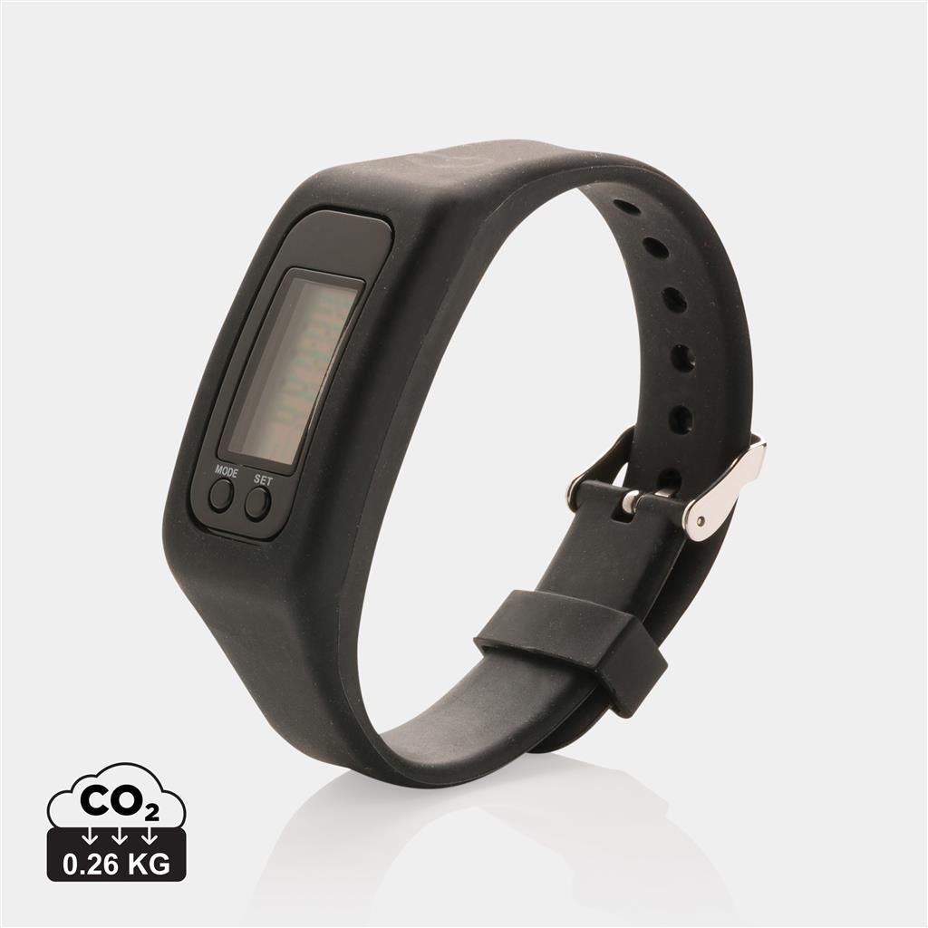 Pedometer bracelet - illuminated