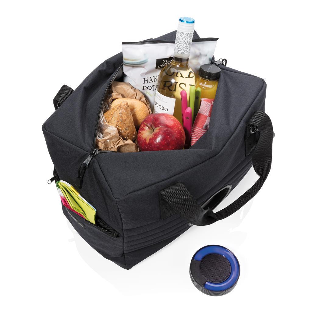 Party speaker cooler bag - illuminated