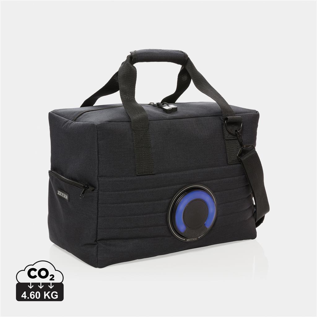 Party speaker cooler bag - illuminated