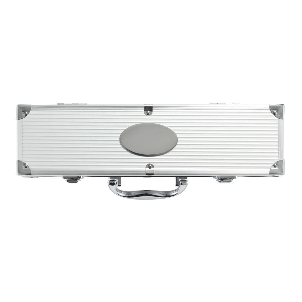 3 pcs barbecue set in aluminium box - illuminated