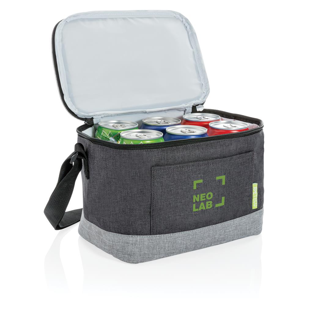Duo colour RPET cooler bag - illuminated