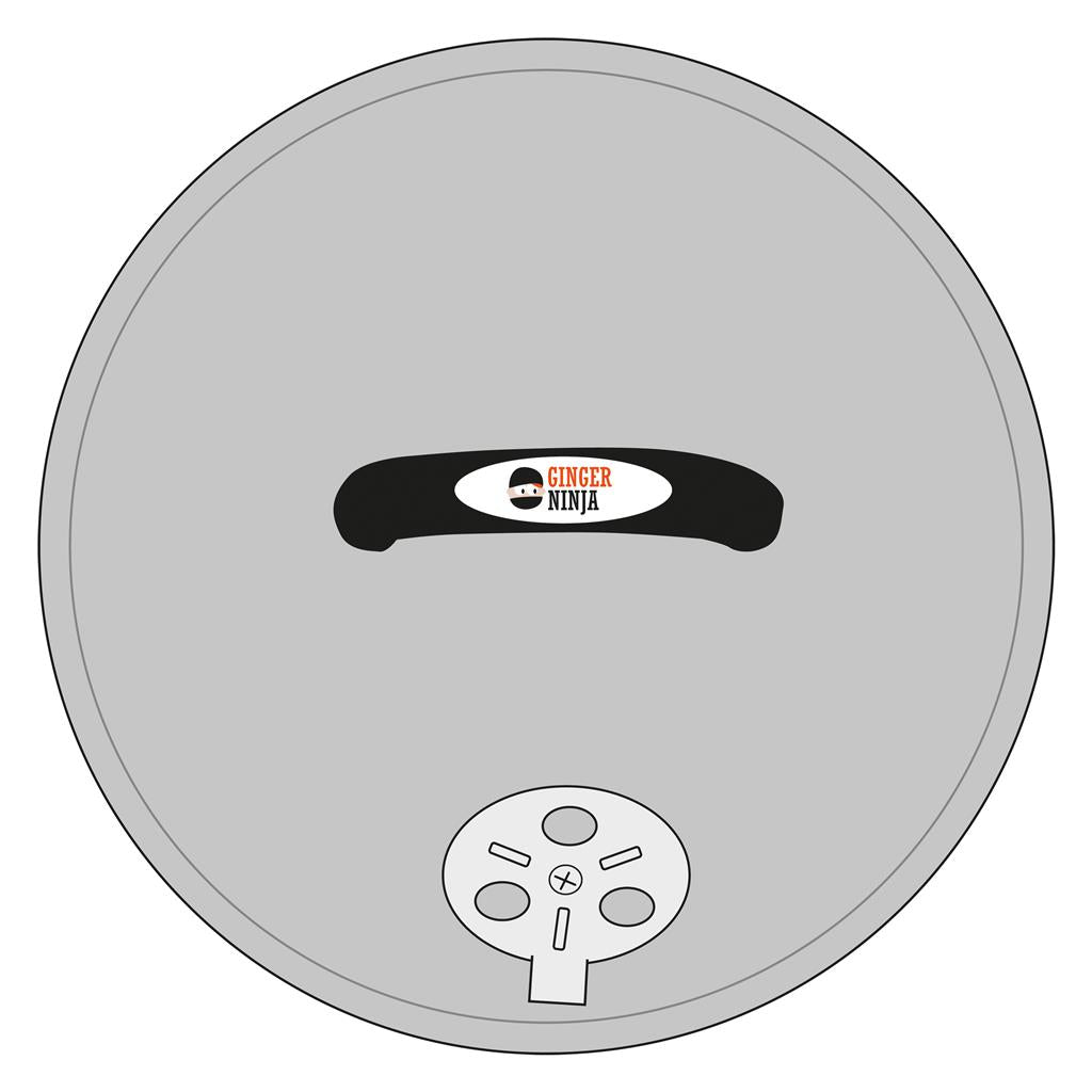 12 inch barbecue - illuminated