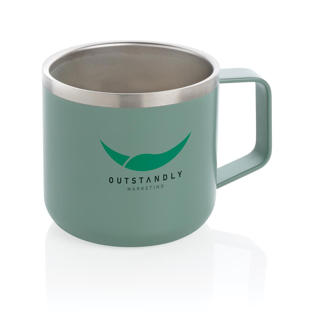 Stainless steel camp mug - illuminated