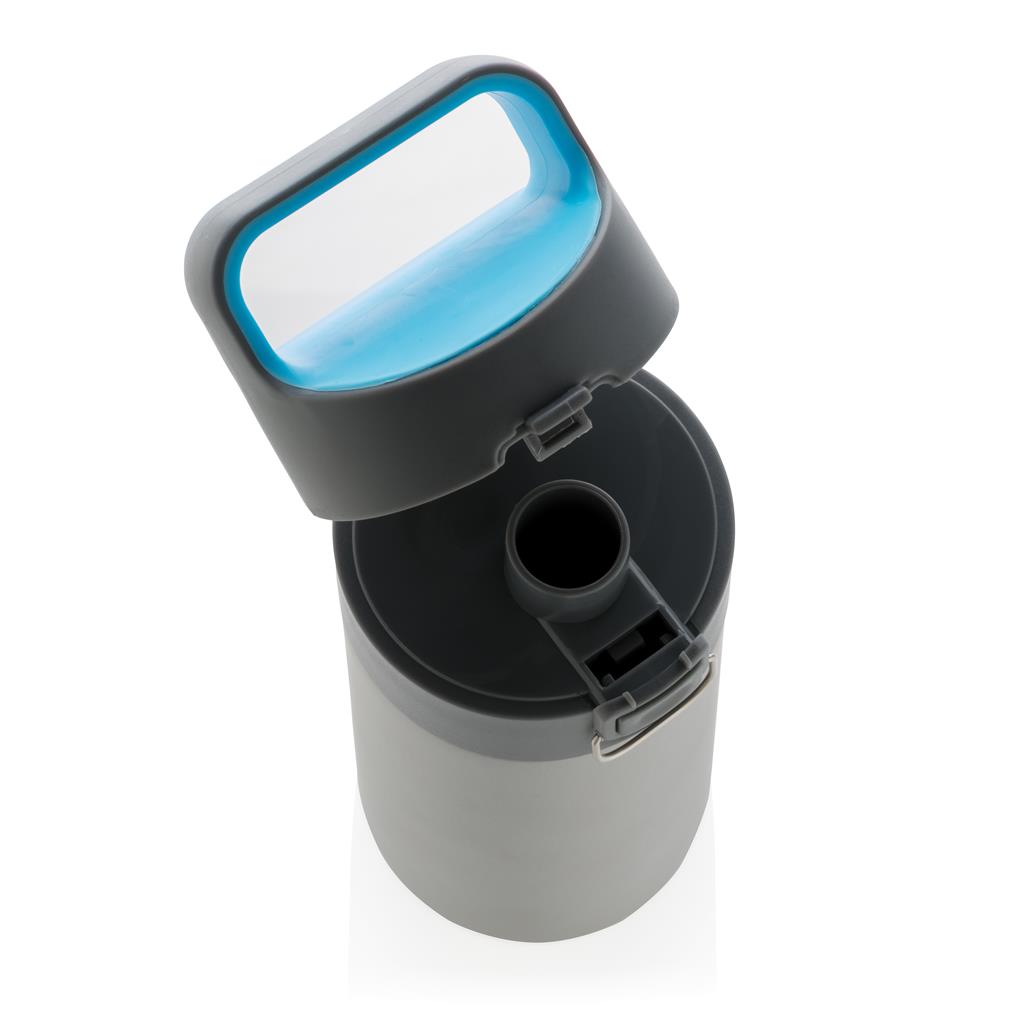 Hydrate leak proof lockable vacuum bottle - illuminated
