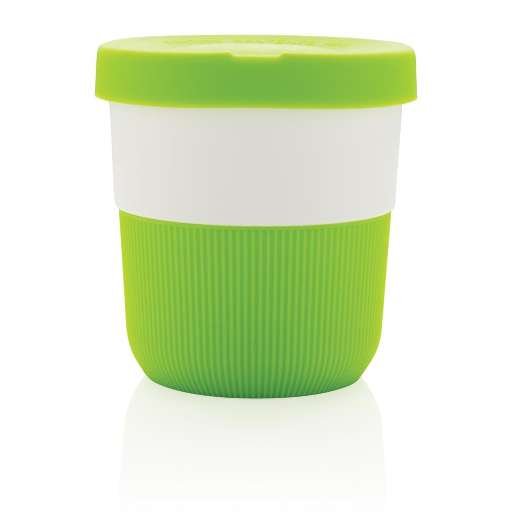 PLA cup coffee to go - illuminated