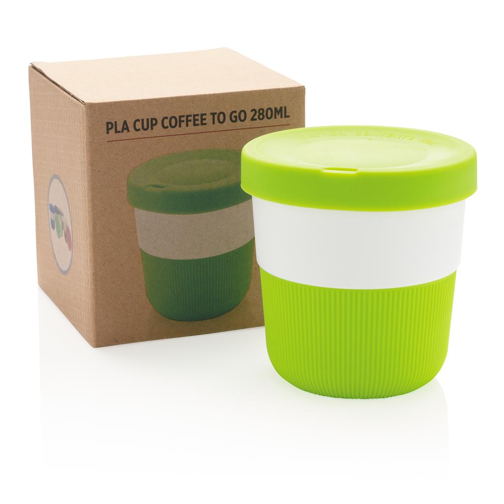 PLA cup coffee to go - illuminated