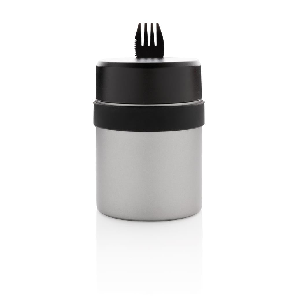 Bogota food flask with ceramic coating - illuminated
