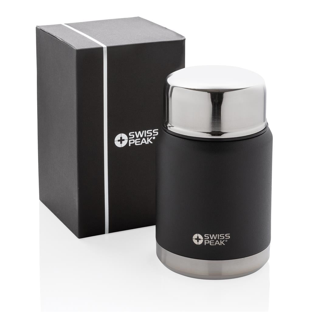 Swiss Peak Elite copper vacuum food container - illuminated