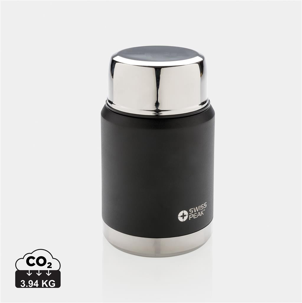 Swiss Peak Elite copper vacuum food container - illuminated