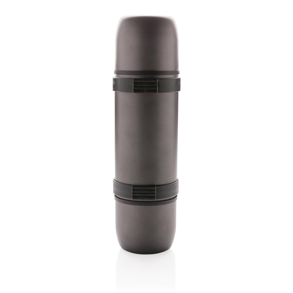 Vacuum flask with 2 cups - illuminated
