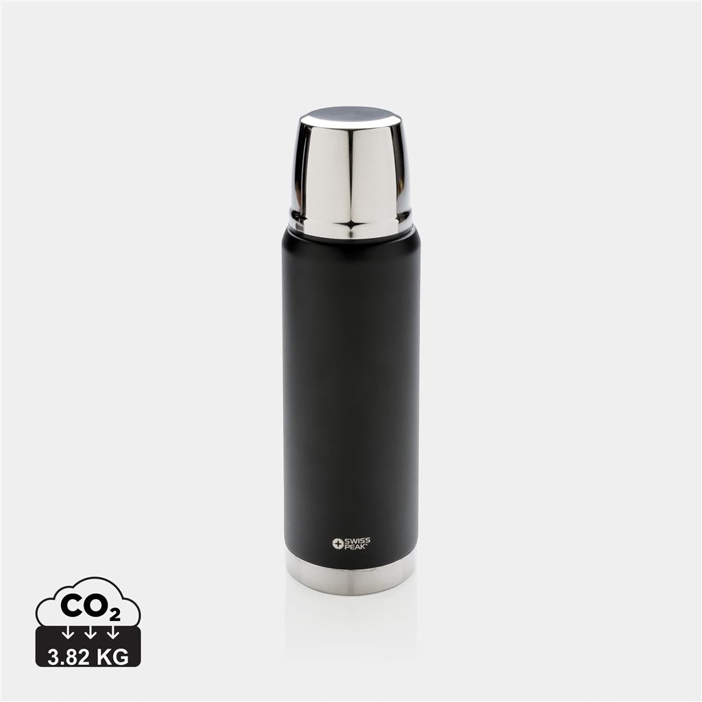 Swiss Peak Elite 0.5L copper vacuum flask - illuminated