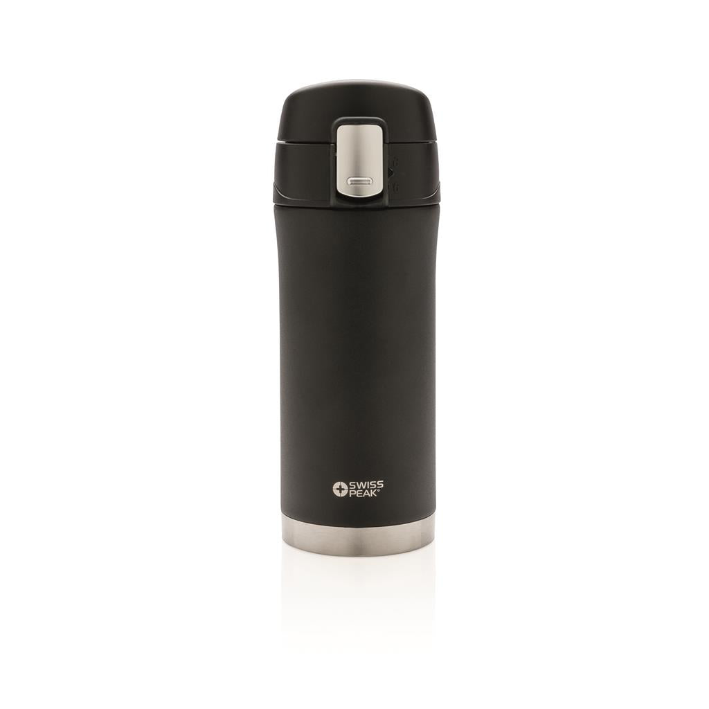 Swiss Peak Elite copper vacuum mug - illuminated