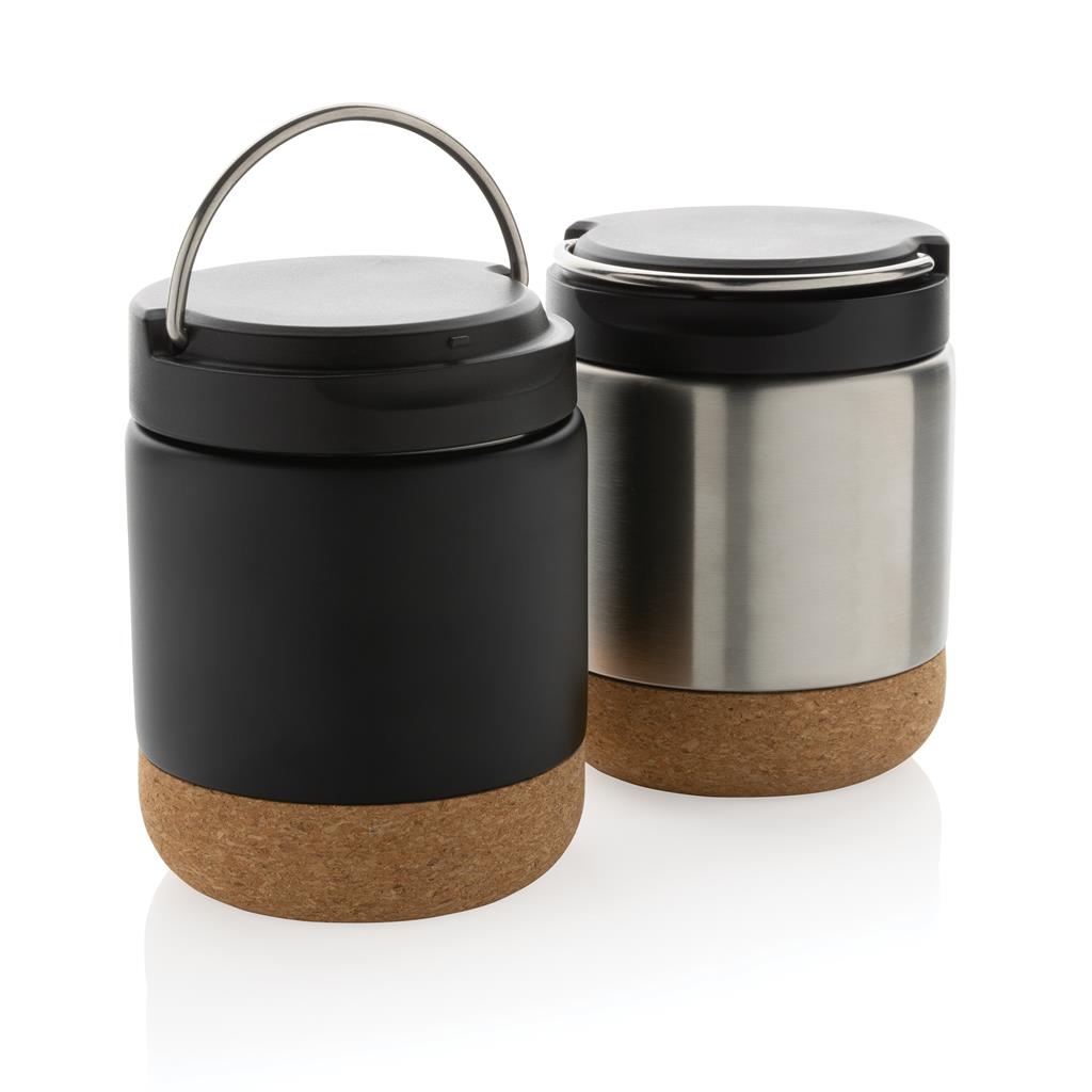Savory RCS certified recycled stainless steel foodflask - illuminated