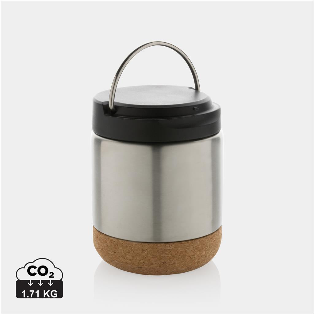 Savory RCS certified recycled stainless steel foodflask - illuminated