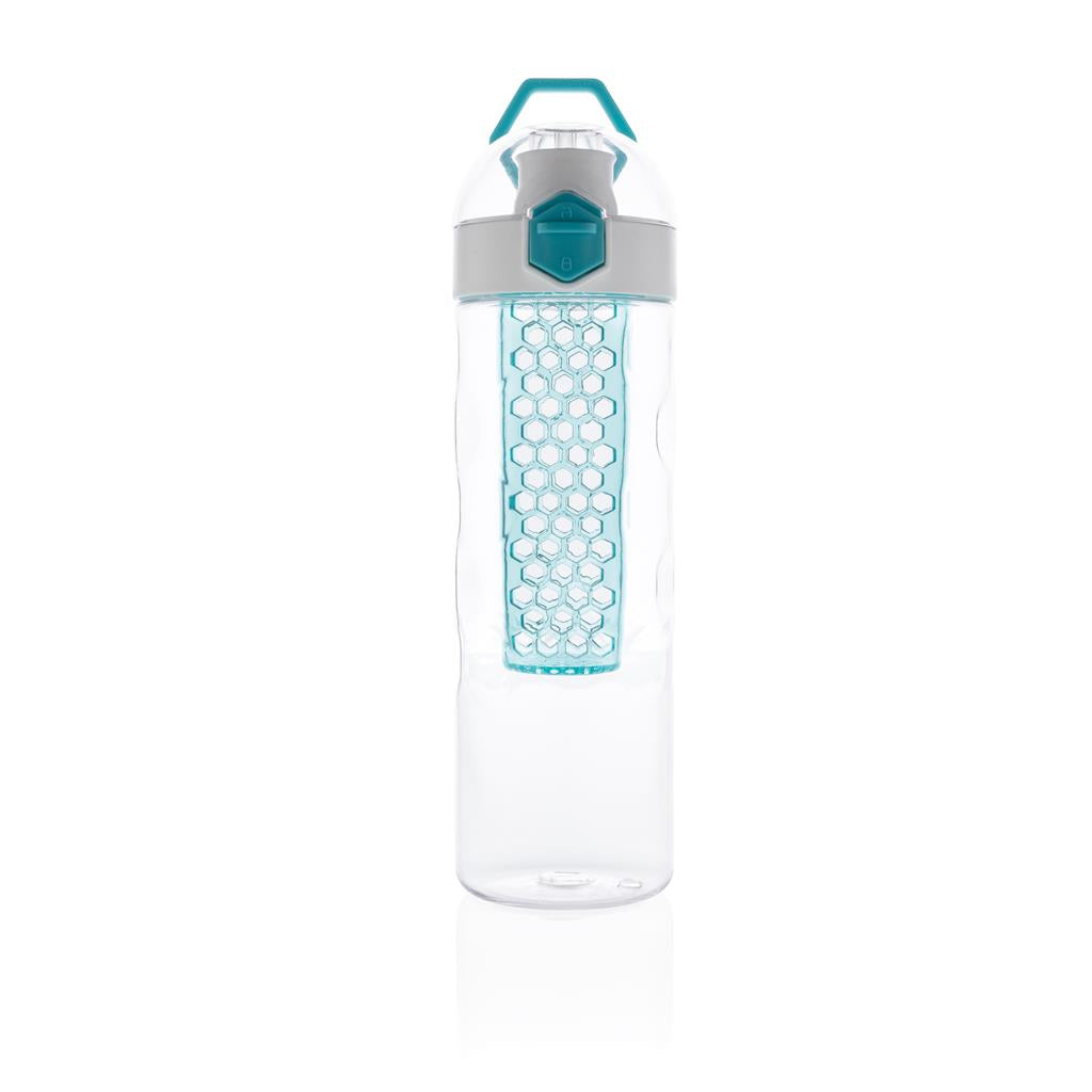 Honeycomb lockable leak proof infuser bottle - illuminated