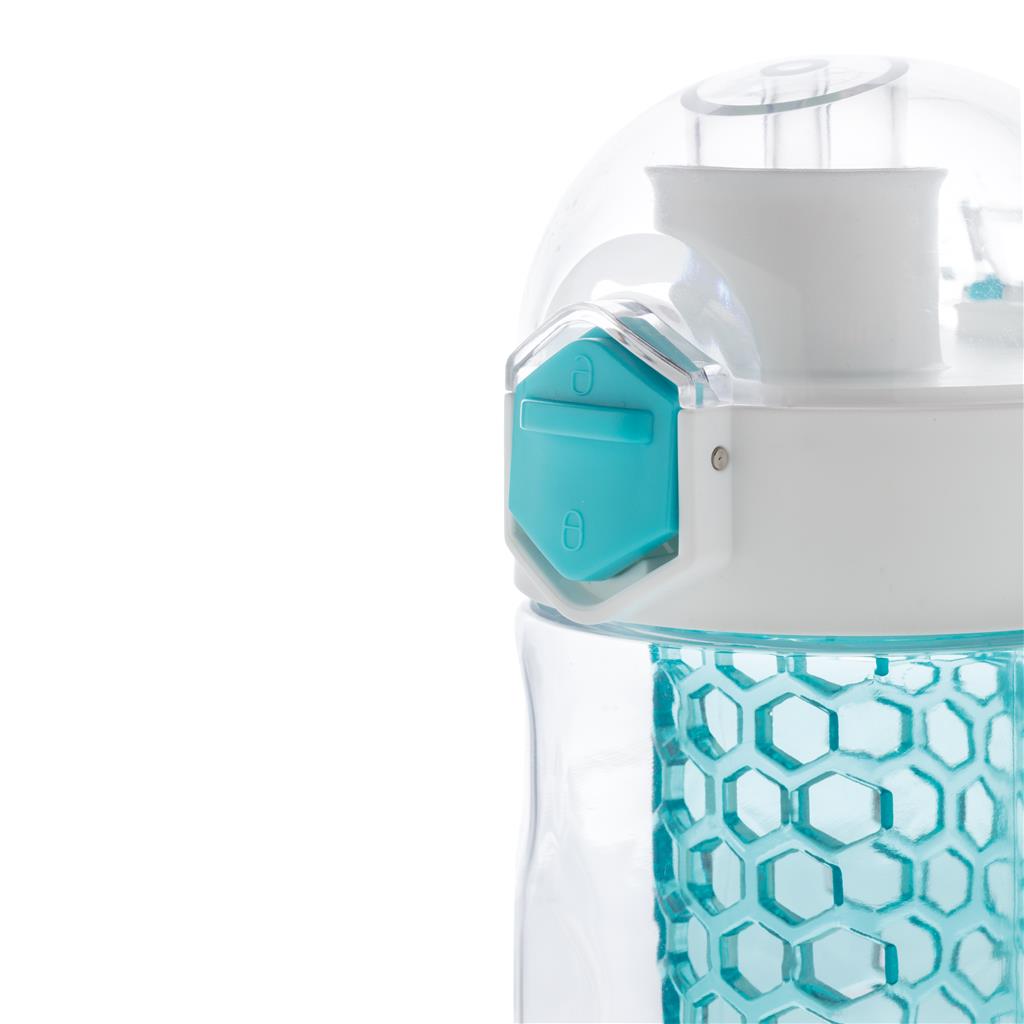 Honeycomb lockable leak proof infuser bottle - illuminated