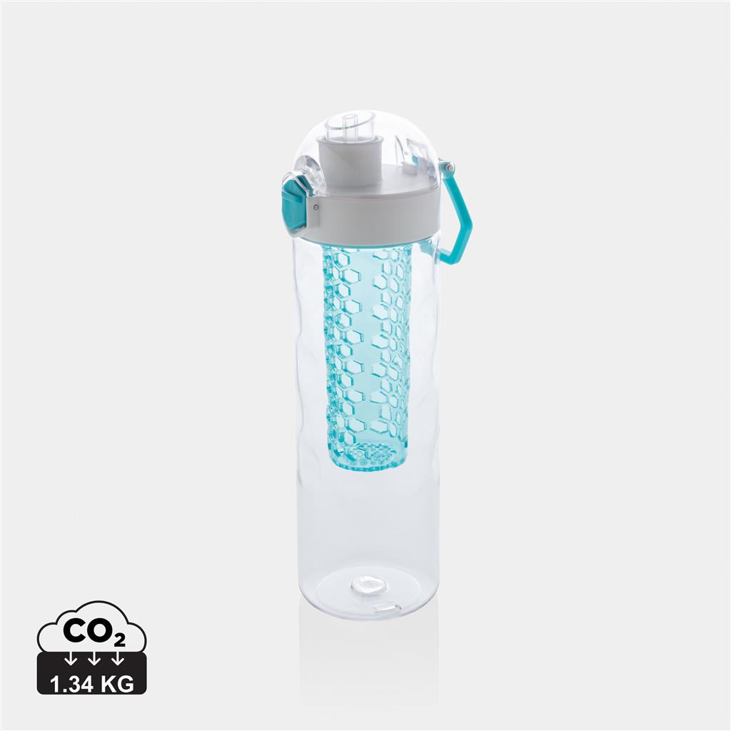 Honeycomb lockable leak proof infuser bottle - illuminated