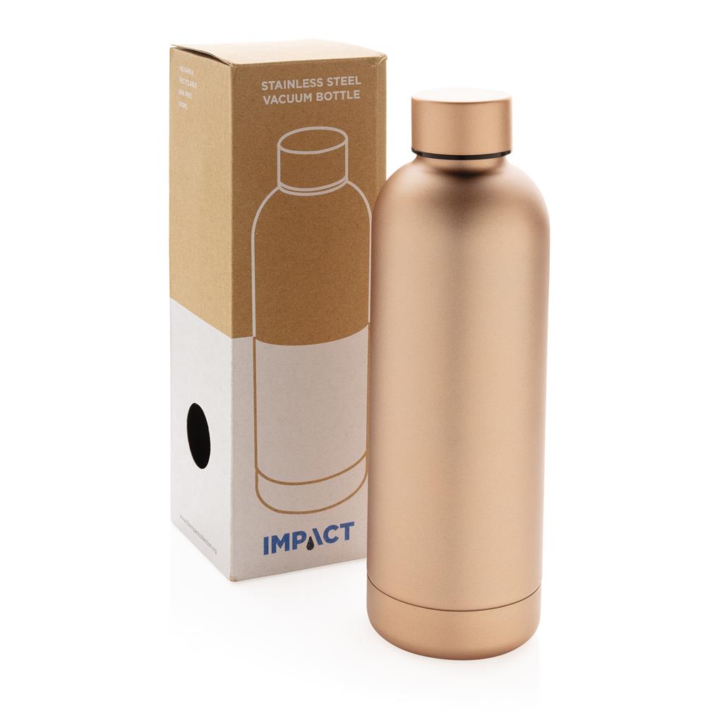 Impact stainless steel double wall vacuum bottle - illuminated