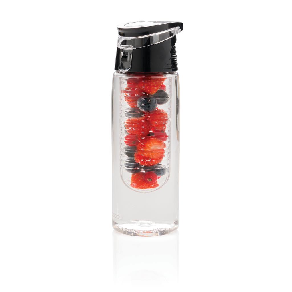 Lockable infuser bottle - illuminated