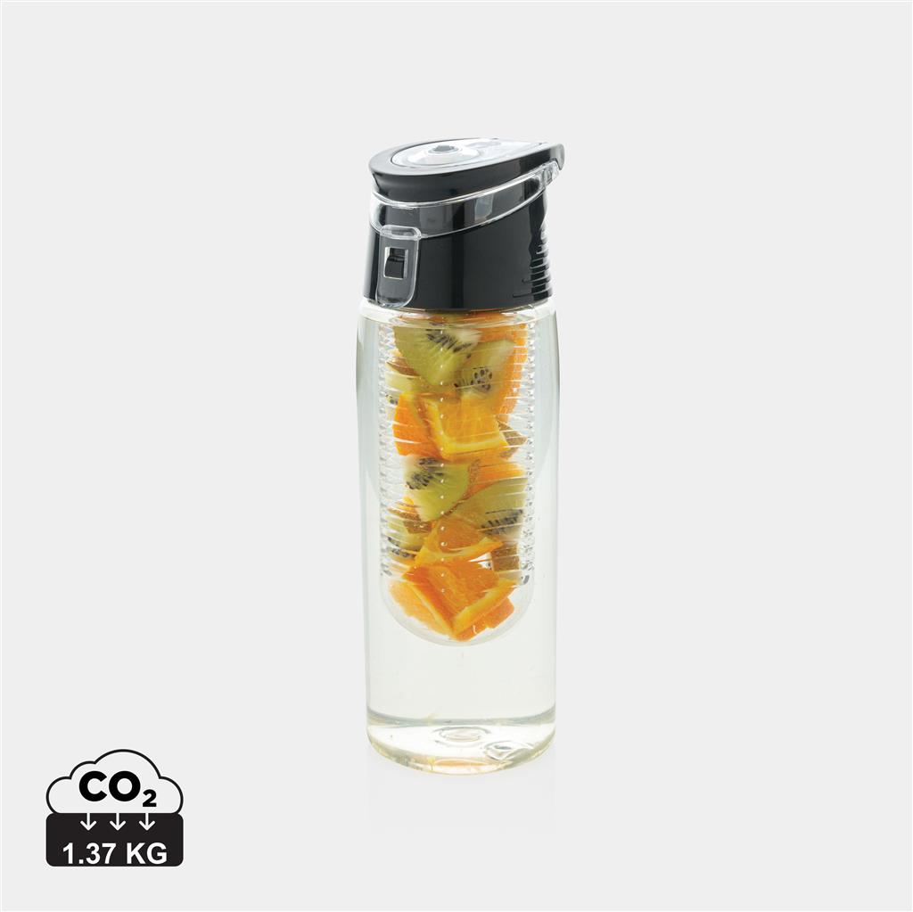 Lockable infuser bottle - illuminated