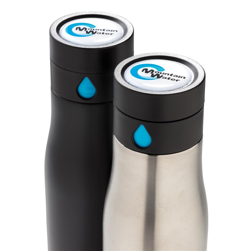 Aqua hydration tracking bottle - illuminated